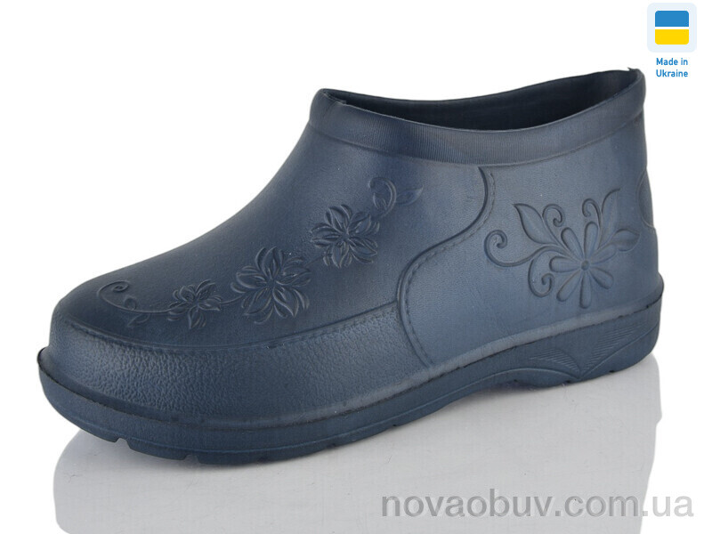 Галоші Lot Shoes Квітка холодний синій