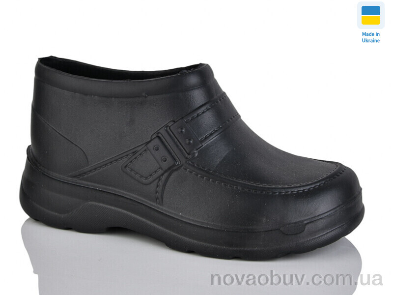 Галоши Lot Shoes Паяс пряжка холодний чорний