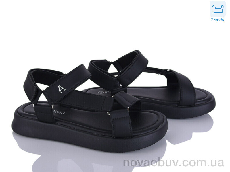 Босоніжки Clibee-ShoSho ABX1183P black