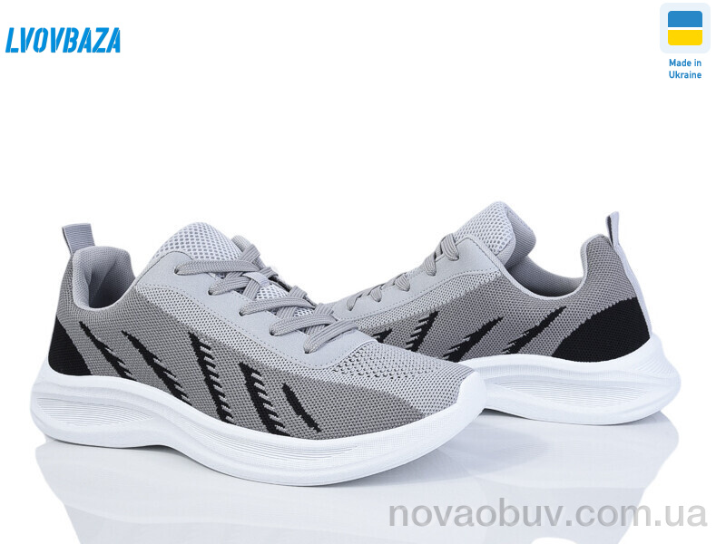 Кросівки Lvovbaza B&R 7002 сірий