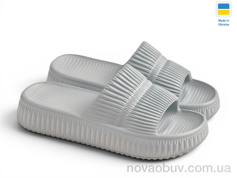 Шльопанці Rai shoes ДС79 сіро-блакитний