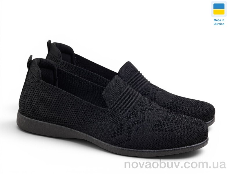 Мокасини Rai shoes SK722 чорний