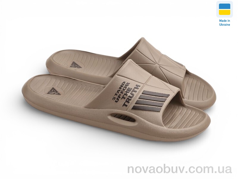 Шльопанці Rai shoes Л141 бежевий