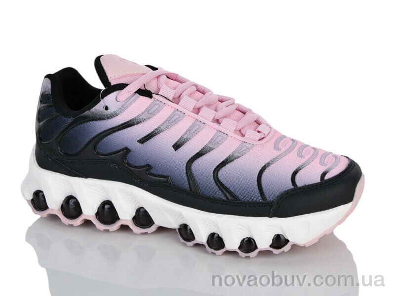 Кросівки Violeta 24-158 pink-black