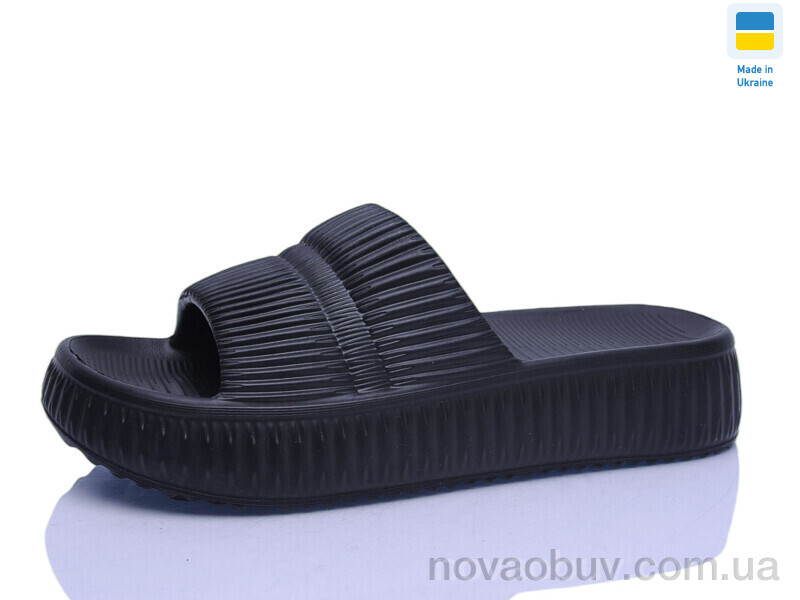 Шлепки Lot Shoes N79 чорний