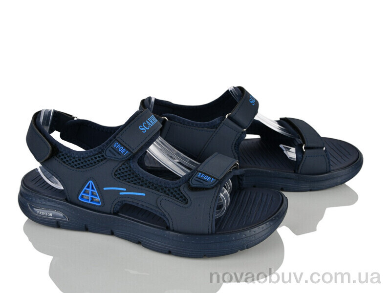 Сандалі Захар-Gold 07521 navy