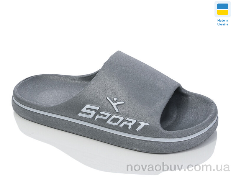 Шльопанці Lot Shoes N403 т.сірий