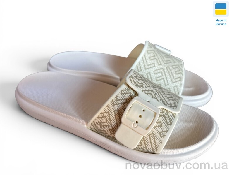 Шльопанці Rai shoes DS841 кремовий