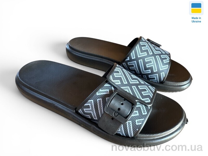 Шльопанці Rai shoes DS841 чорний