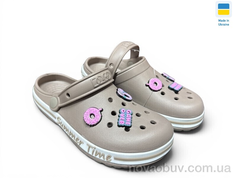 Крокси Rai shoes 328 бежевий