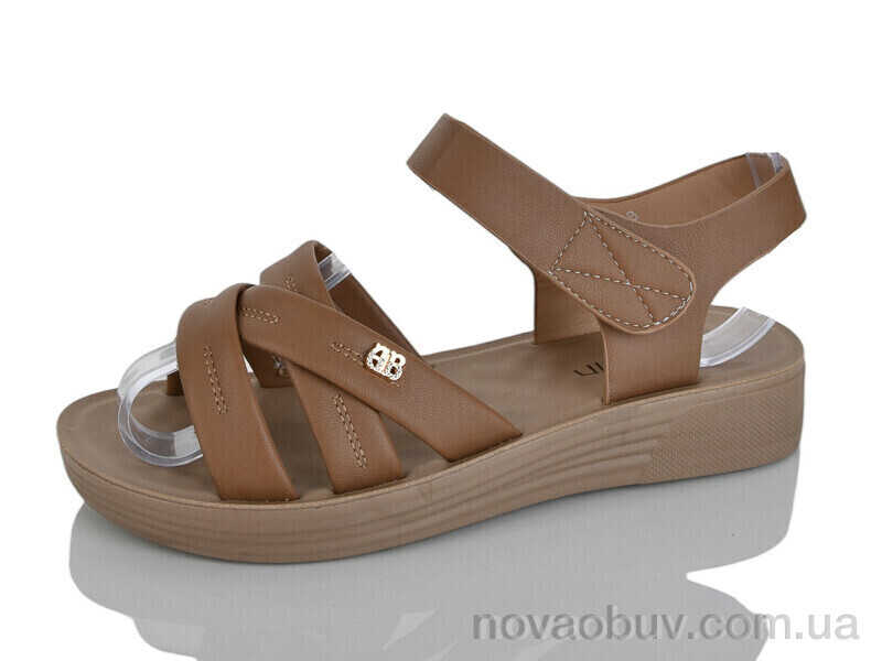 Шльопанці Ok Shoes 2503 brown