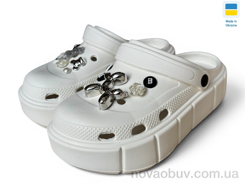 Крокси Rai shoes E152-2-6 білий