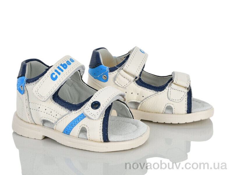 Сандалі Clibee-ShoSho AB1 white-blue