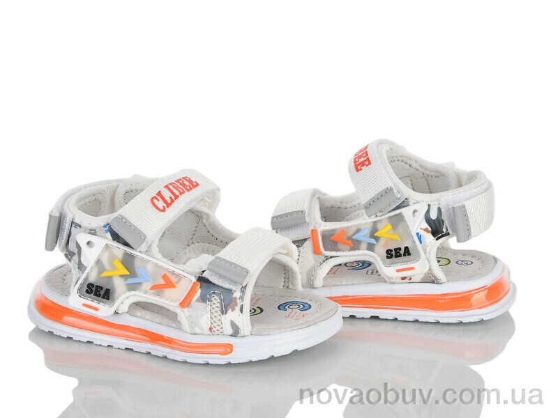 Сандалі Clibee-ShoSho Z911 white-orange