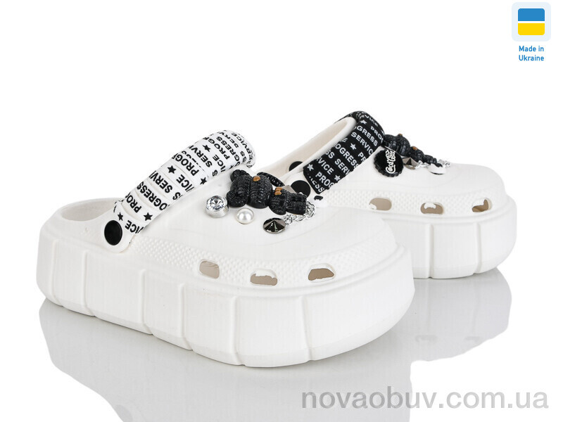 Крокси Rai shoes E152-2-4 білий