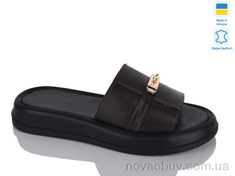 Шльопанці Sali 928 мокко к.
