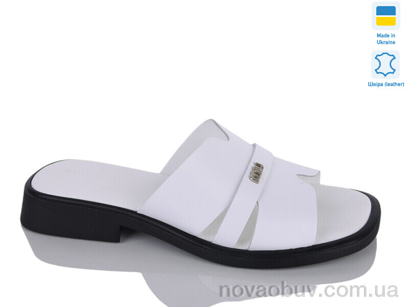 Шльопанці Sali 556 білий к.