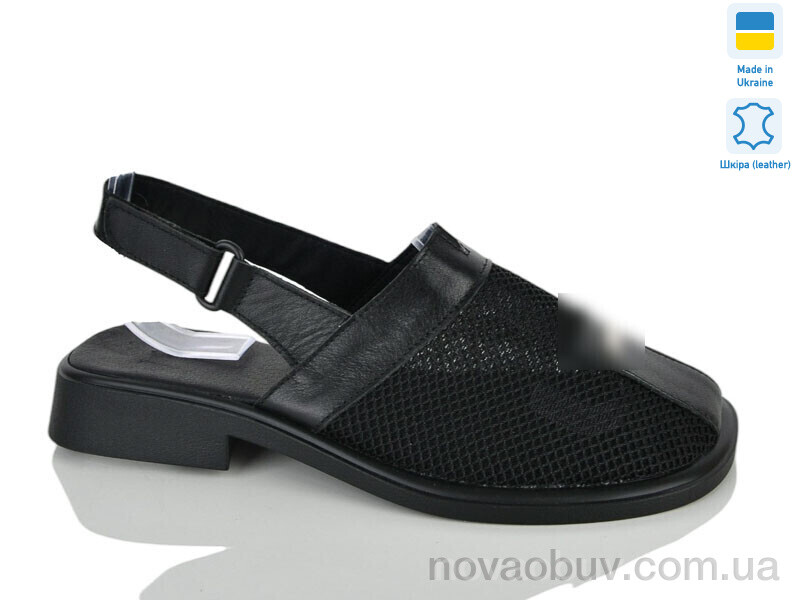 Босоніжки Sali 806 чорний к.