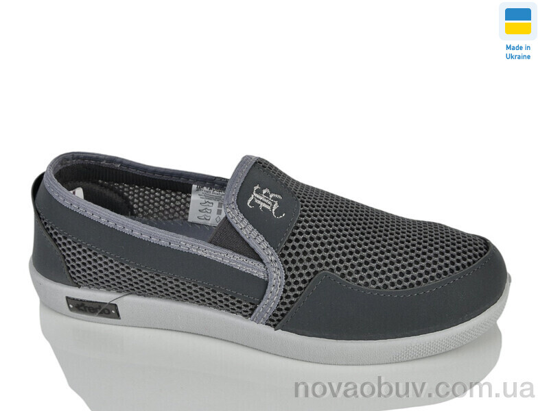 Сліпони Lot Shoes 19C-205 сірий