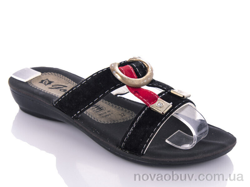 Шльопанці DeMur K26-1512 black (30-35)