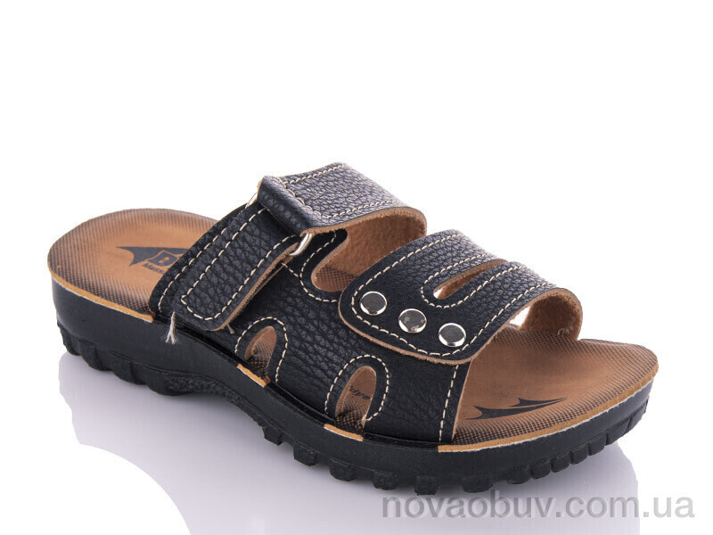 Шльопанці DeMur K26-711 black (24-30)