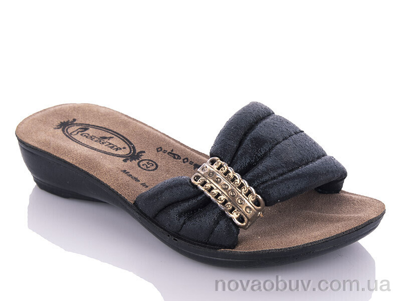 Шльопанці DeMur K26-809 black (25-30)