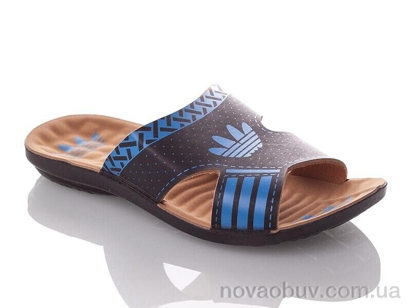 Шльопанці DeMur K26-Adik black-blue (30-35)