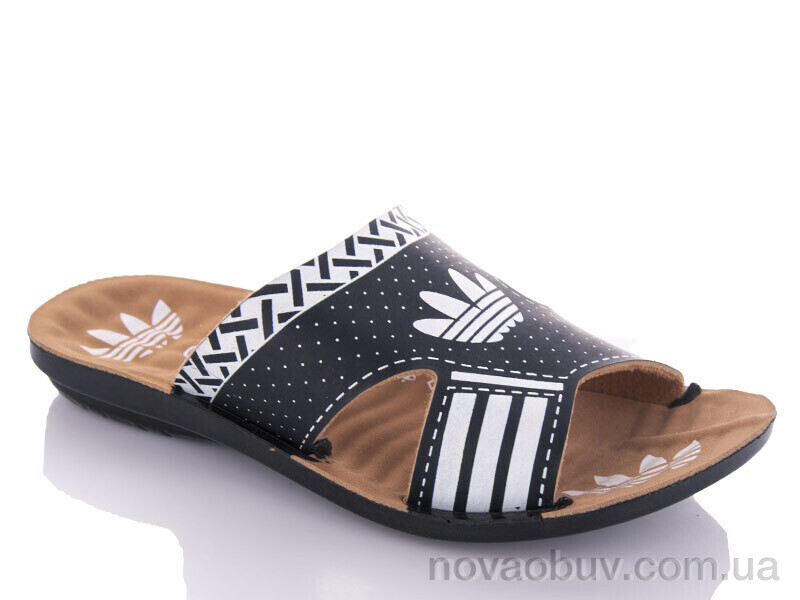 Шльопанці DeMur K26-Adik black-white (30-35)