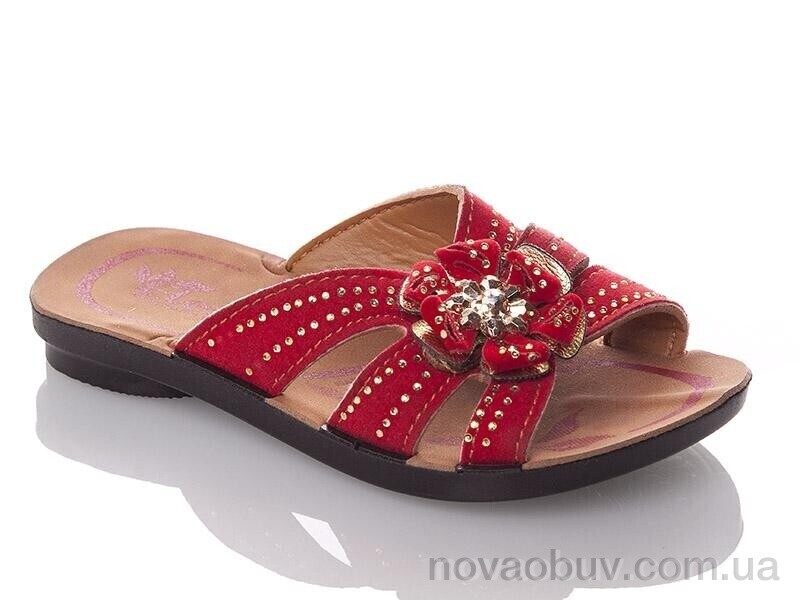 Шльопанці DeMur K26-Elena 1 red (30-35)