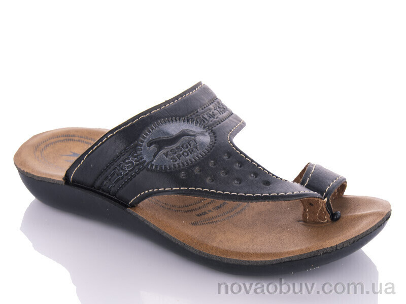 Шльопанці DeMur K26-Ksoft P black (30-35)