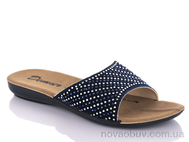Шльопанці DeMur W26-3050 blue