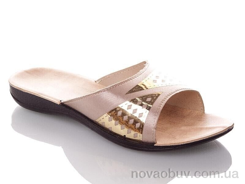 Шльопанці DeMur W26-7149 beige