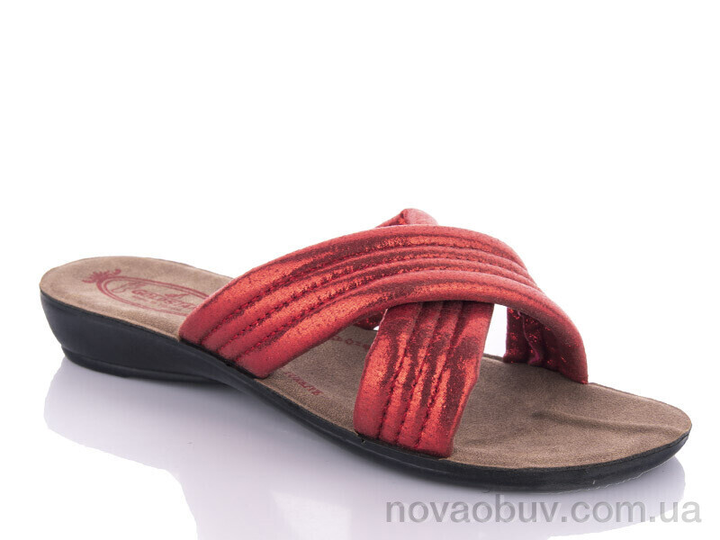 Шльопанці DeMur W26-7153 red