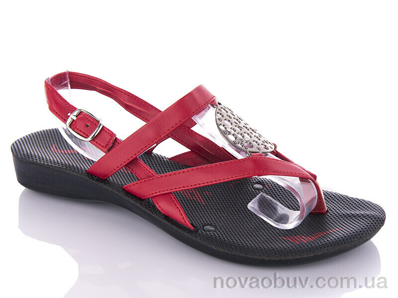 Босоніжки DeMur W26-Collar red
