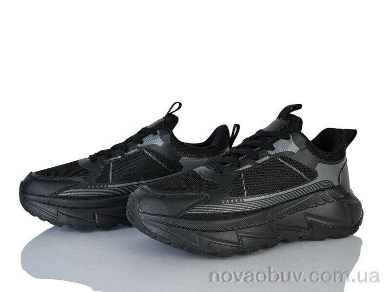 Кросівки Бабочка-Mengfuna-AESD 44-46 black-black