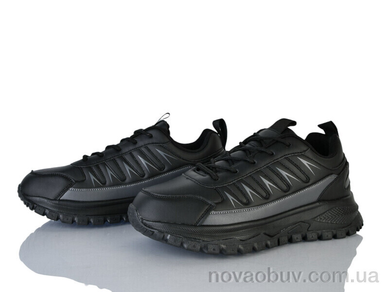 Кросівки Бабочка-Mengfuna-AESD 44-47 black-black