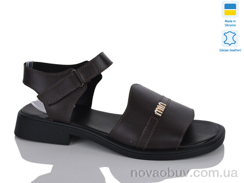 Босоніжки Sali 519 корич.к.