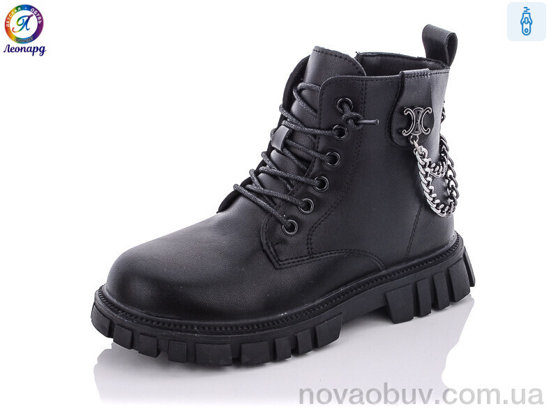 Черевики Леопард B190 black