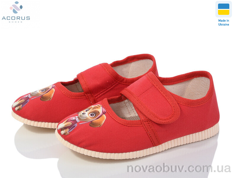 Капці Acorus 0222 red