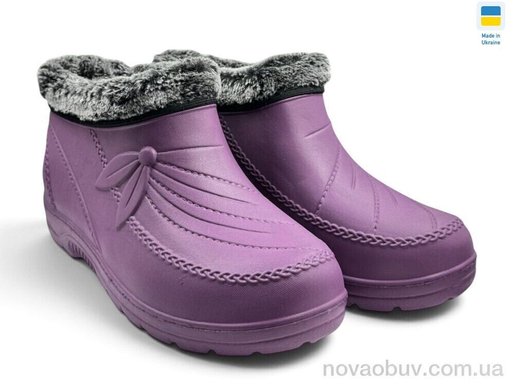 Галоші Rai shoes Б21 бордовий
