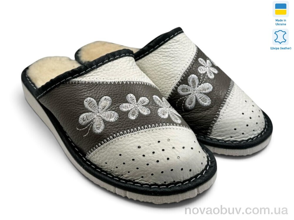 Капці Rai shoes Тапмал 001 т.коричневий