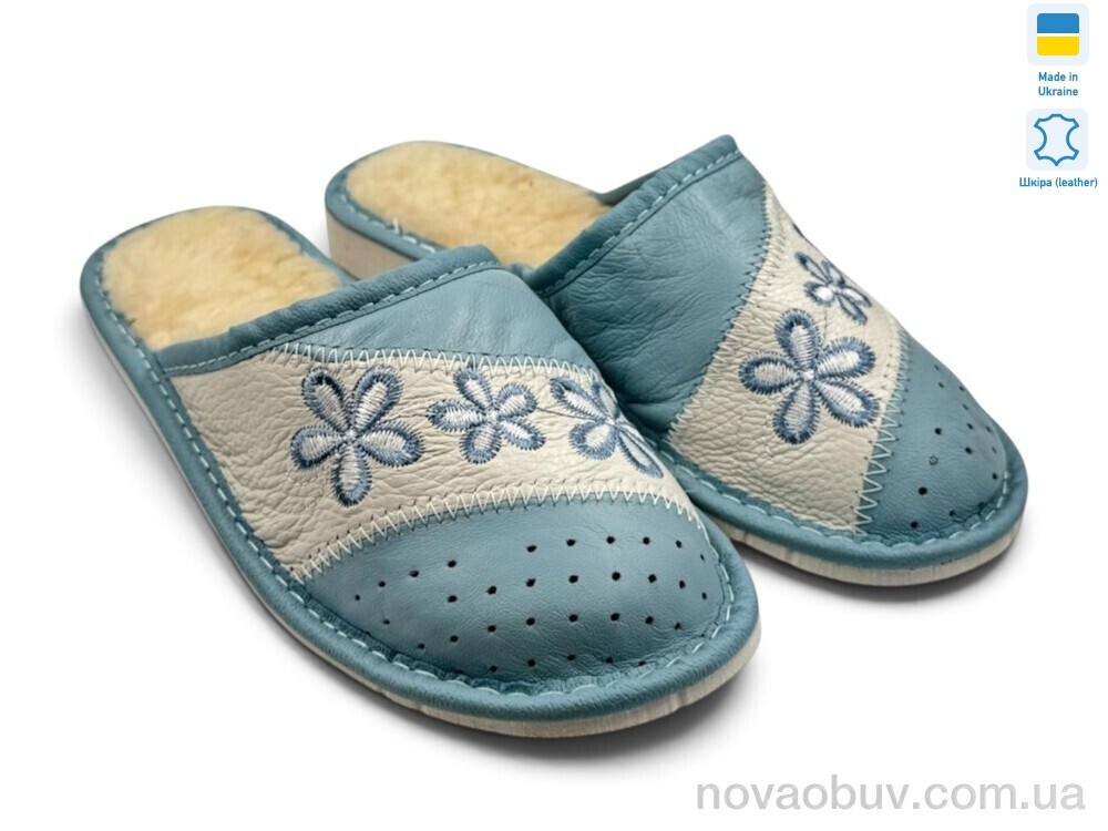 Капці Rai shoes Тапмал 001 блакитний