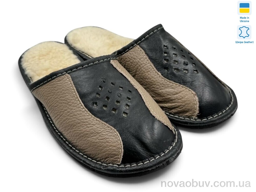 Капці Rai shoes Тапмал 003 бежевий