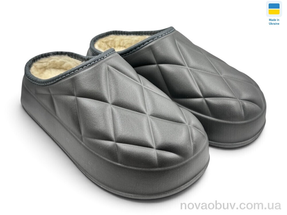 Сабо Rai shoes 602 т.сірий