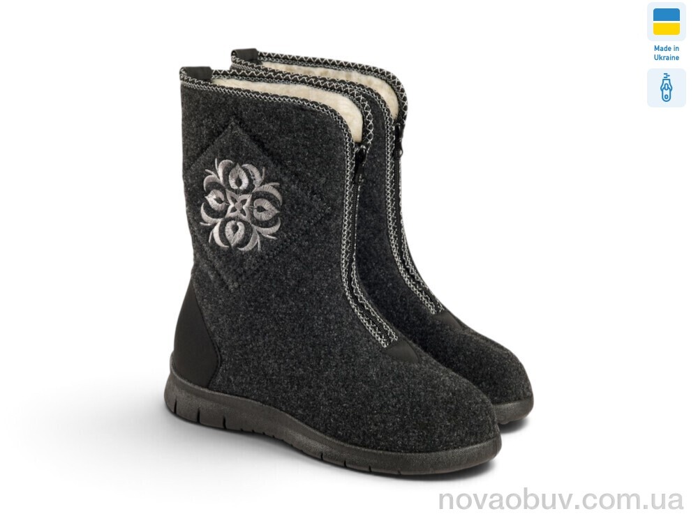 Бурки Rai shoes DL3201 сірий