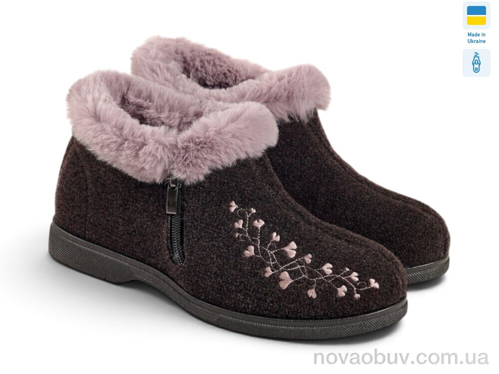 Бурки Rai shoes TA2202 коричневий
