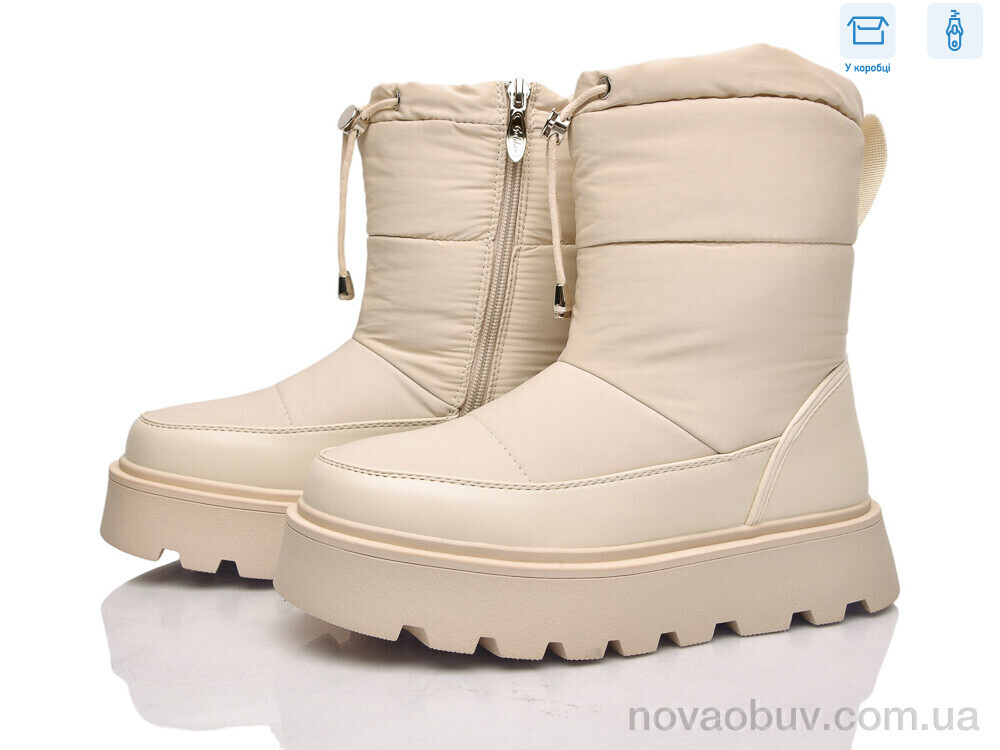 Дутики Pryama Vigoda 4513-RF9180 beige