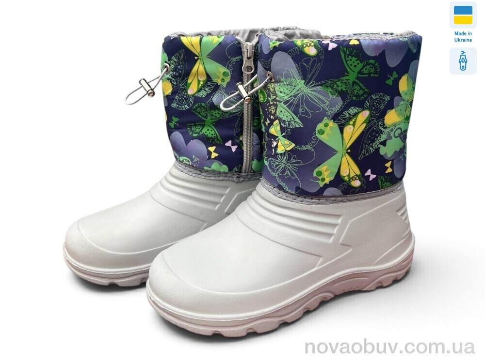 Чоботи з піни Rai shoes DC9-1 білий