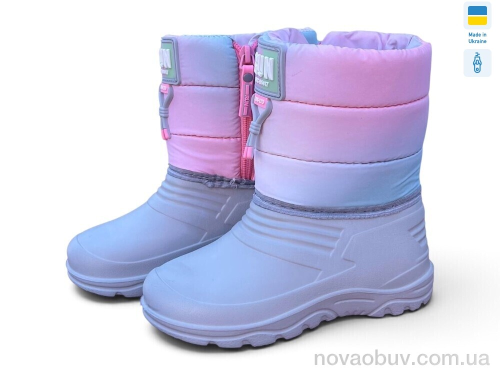 Чоботи з піни Rai shoes DC12 рожевий