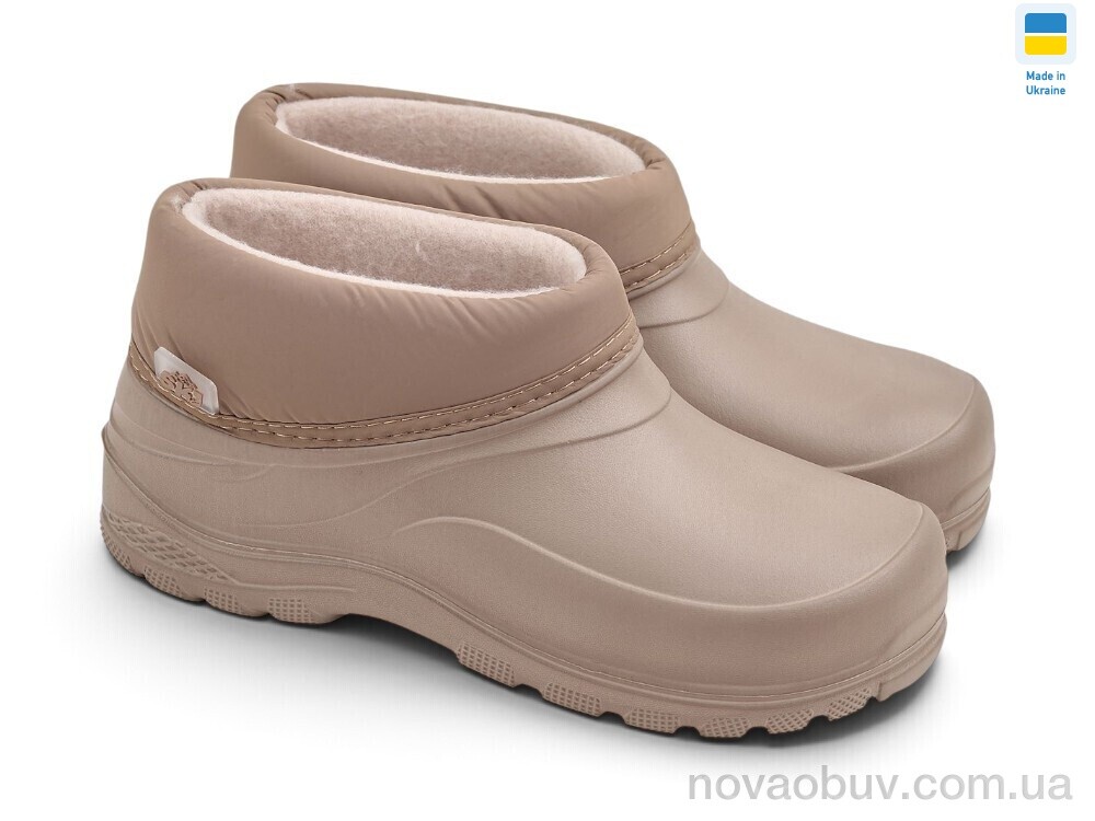 Галоші Rai shoes 084DBg т.бежевий